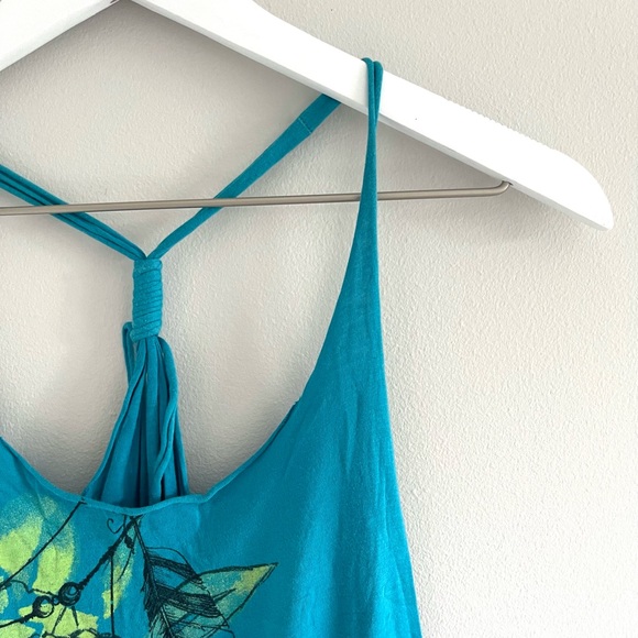 Forever 21 Blue Tank Top Size S - Picture 3 of 5